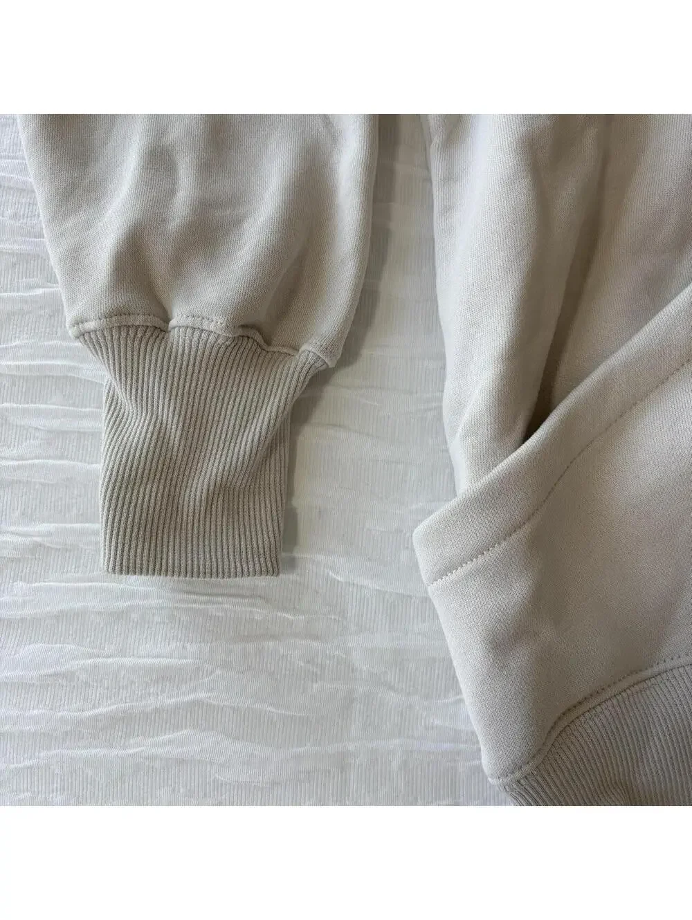 Nike Women's Cream and White Hoody